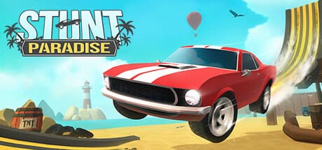 Stunt Paradise Game Screenshot